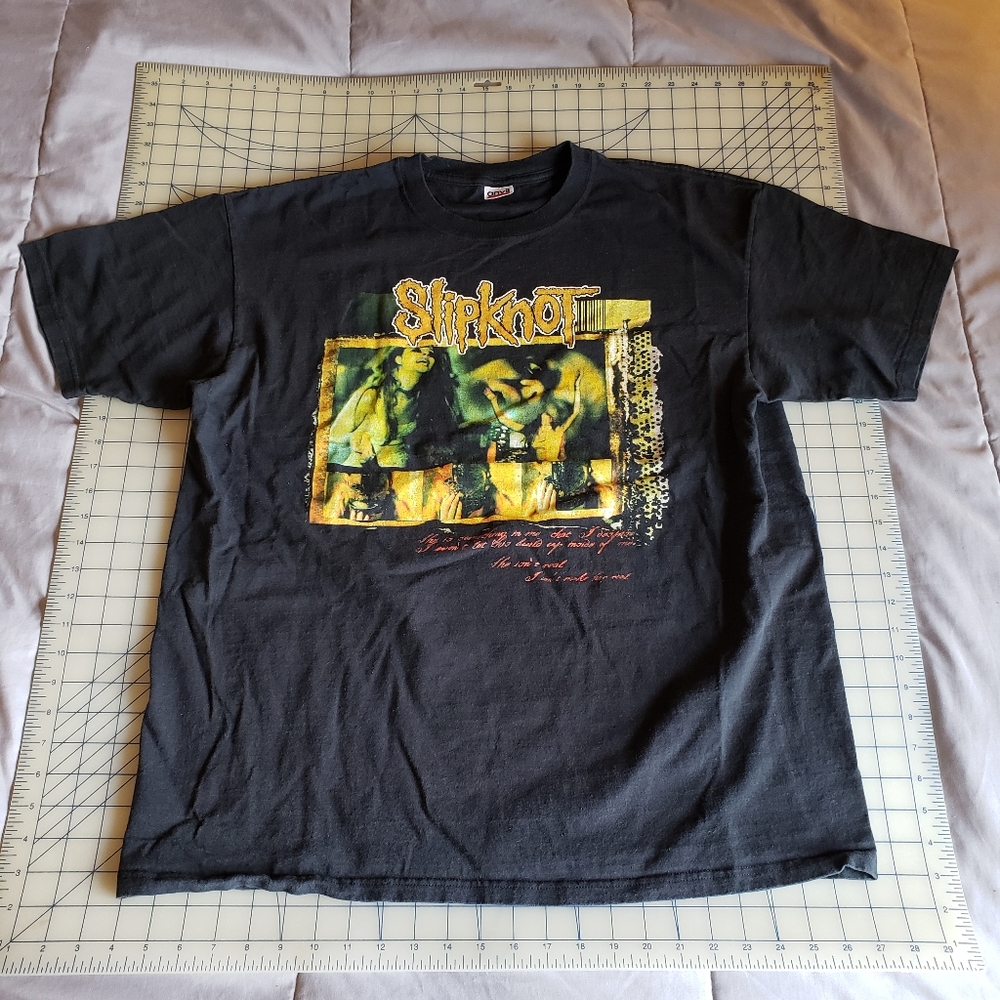 2005 Slipknot concert t shirt XL Subliminal Verses